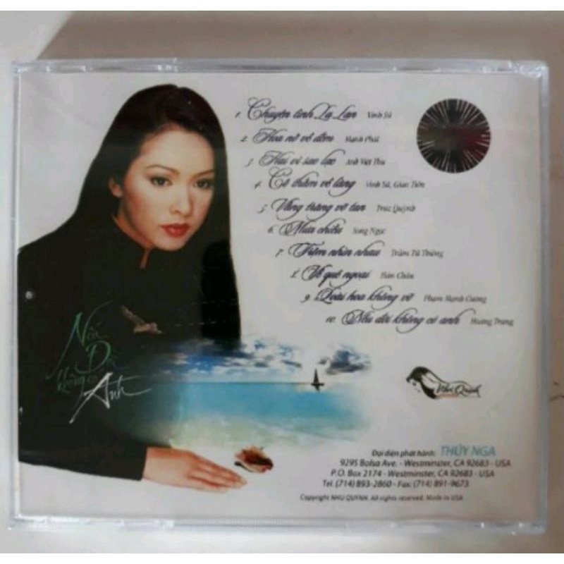 Bộ 5 cd Như Quỳnh phono