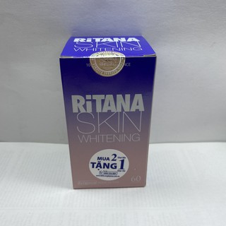 Viên uống trắng da Ritana Skin Whitening hộp 30 viên