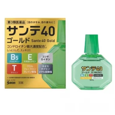 Nhỏ Mắt Sante 40 Gold Nhật Bản 12ml