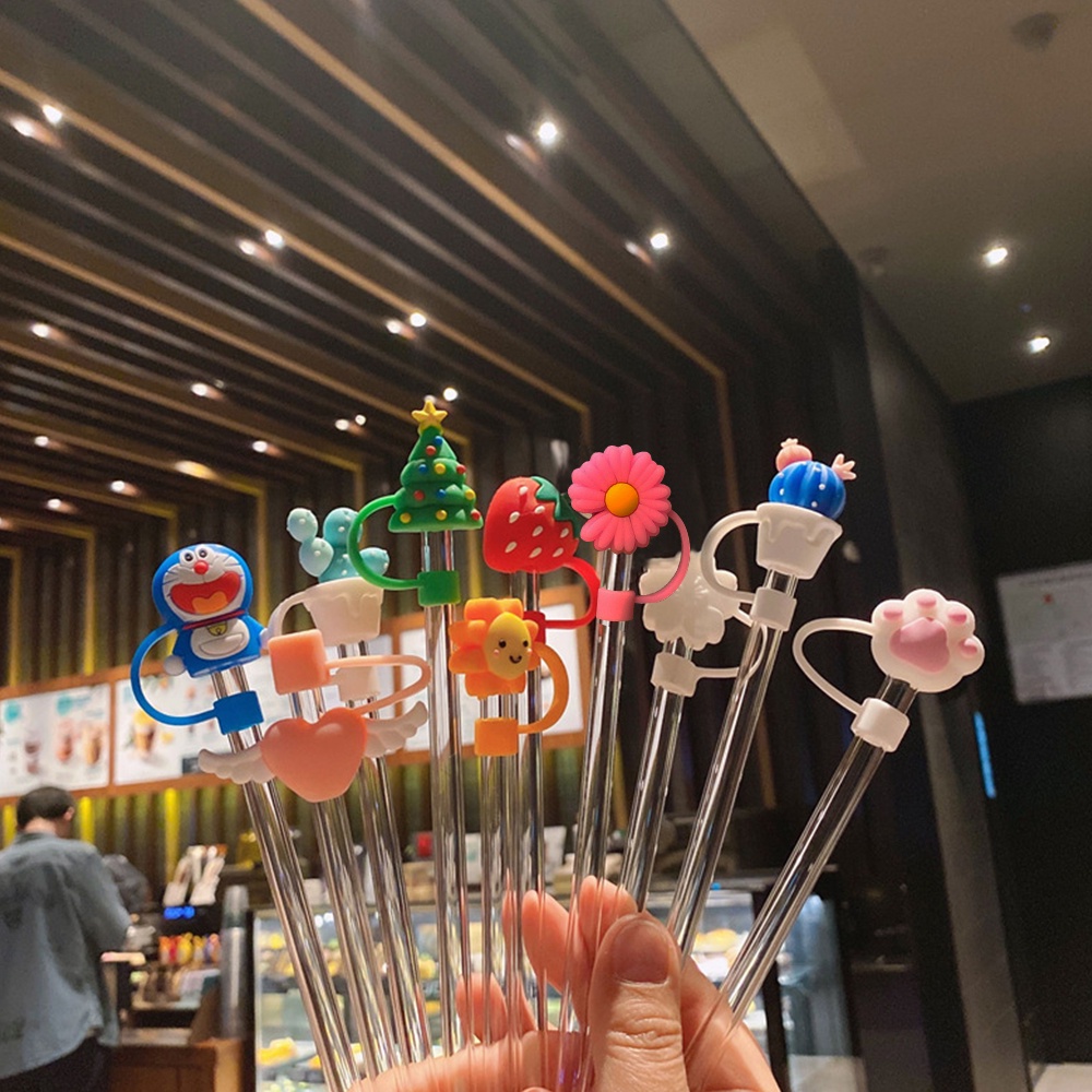 Hw Nắp Đậy Ống Hút Bằng Thép Không Gỉ Chống Bụi Có Thể Tái Sử Dụng