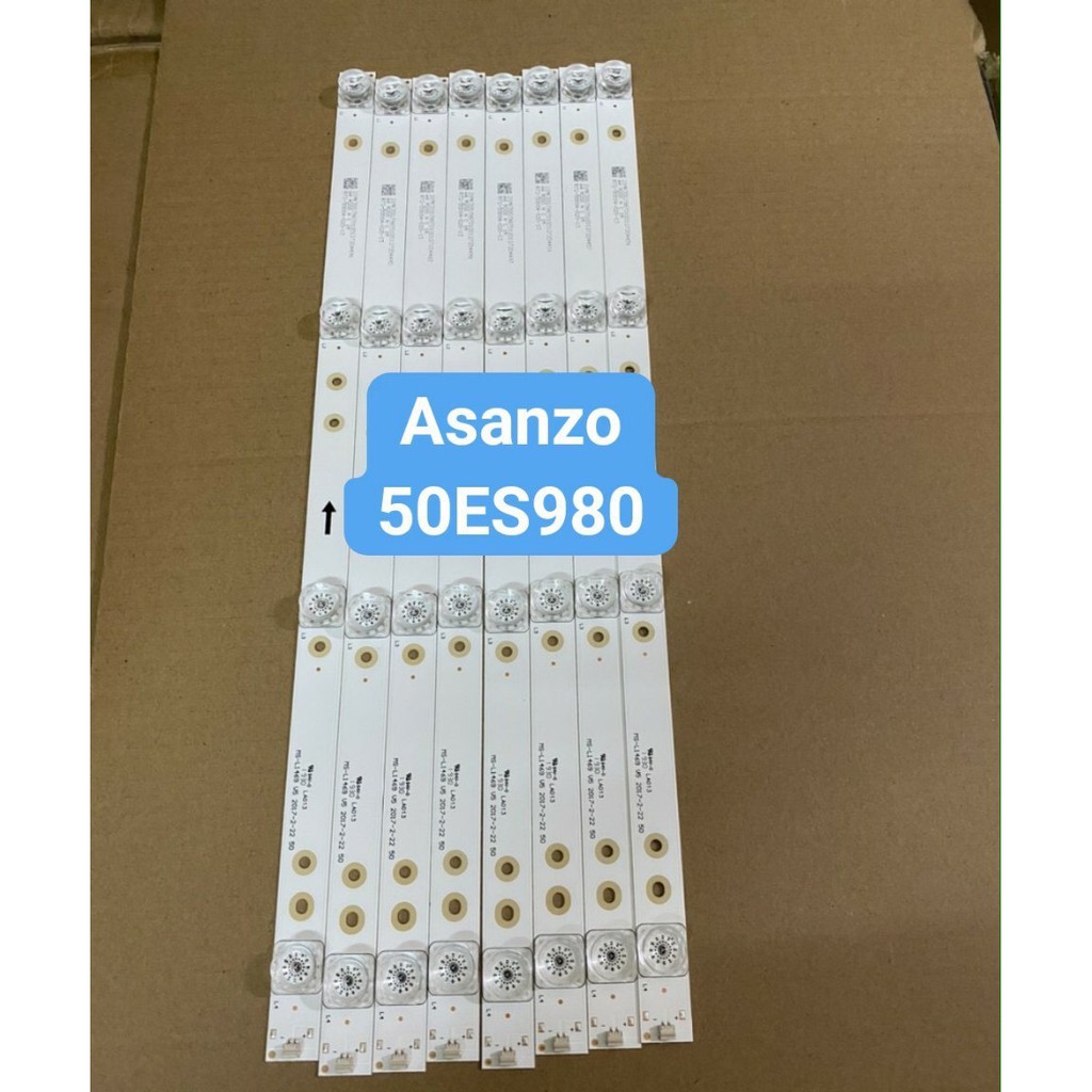 LED TIVI ASANZÔ 50_ES980 ( 1 MÁY 9 Thanh- 1 Thanh 4 Bóng)