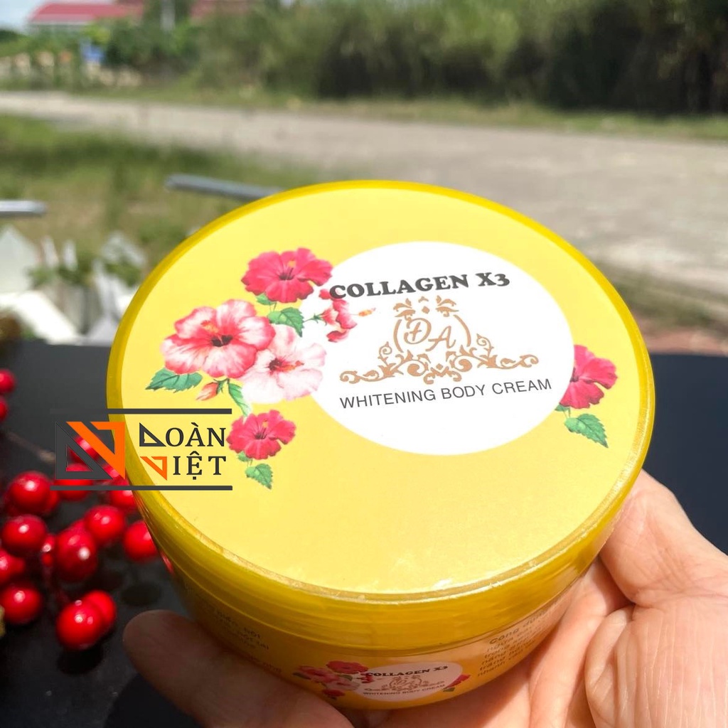 Kem DƯỠNG TRẮNG  DA TOÀN THÂN COLLAGEN X3 - dưỡng da, mờ thâm sạm,se khít lổ chân lông ,săn chắc da .CHỐNG NẮNG SPS 45++