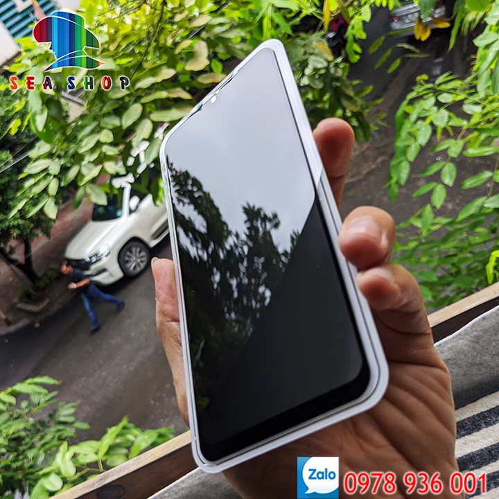 Kính cường lực Vivo Y9S, Y15A, Y51 2020, Y71, Y53S, Y83, Y95 chống nhìn trộm. - Kính cường lực 9D full màn - Tràn viền
