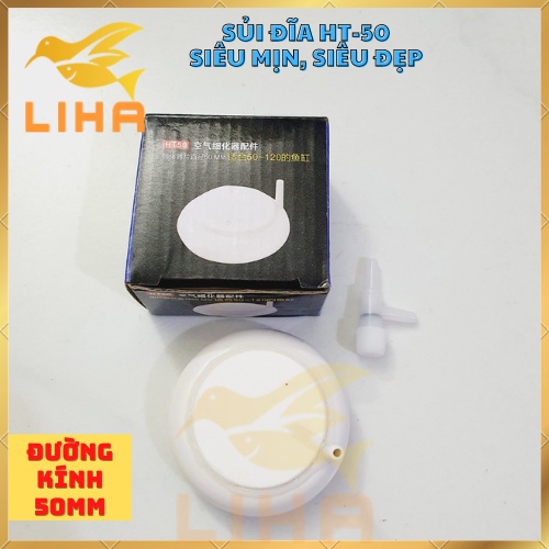 Sủi Đĩa Oxy Nano airstone Siêu Mịn, Siêu Đẹp - Đĩa Sủi Oxi Mịn Cho Bể Cá