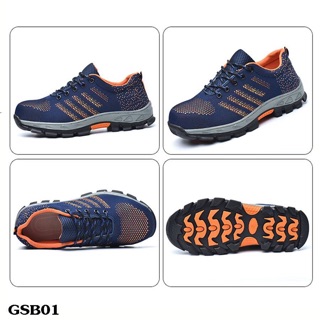Giày Bảo Hộ GSB01 Siêu Bền [ Có video thật ]