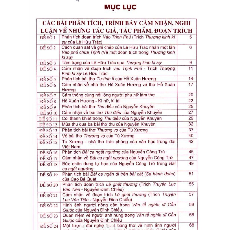 Sách Những Bài Văn Chọn Lọc 11