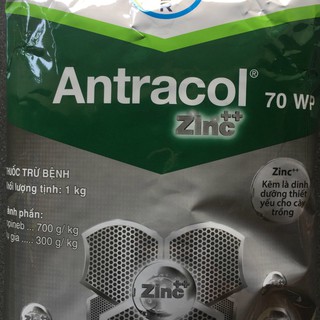 Antracol 70wp 1kgTrừ bệnh Sương mai, đốm lá