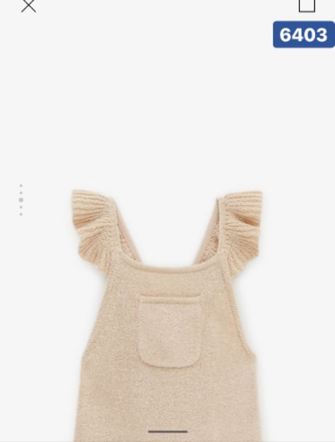 Quần yếm len ZARA