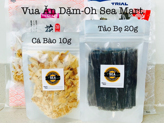 Cá Bào Tảo Bẹ Nấu Dashi cho bé gói nhỏ