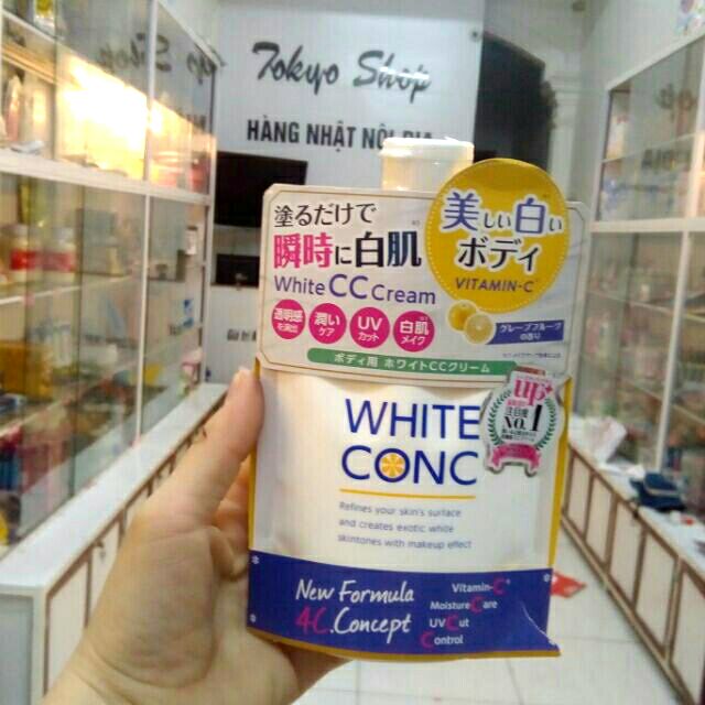 Sữa dưỡng thể trắng da WHITE CONC