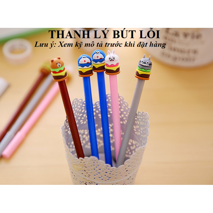[Hàng Lỗi] Set 5 Bút Hamburger