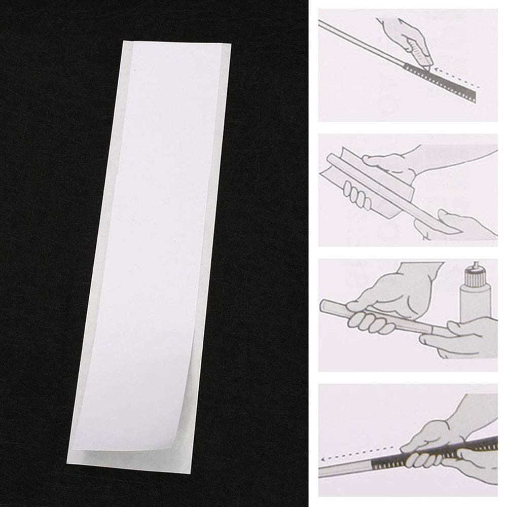 LANFY Multifunction Golf Grip Tape DIY Strong Adhesive Double Sided Removable 13pcs Durable Club Grips Golf Putter Grip Accessories White