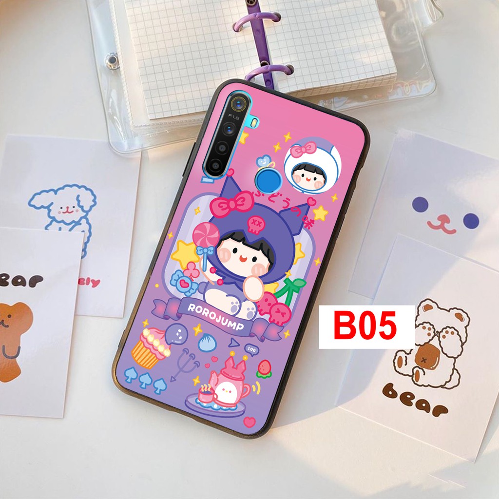 ỐP LƯNG OPPO REALME C3/C3I/5/5I/5 PRO HÌNH CÔ GÁI ĐÁNG YÊU