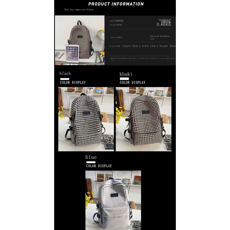 Ba Lô Học Sinh Phong Cách niche Đơn Giản Hoang Dã Chính Hãng Cho Nữ Sinh Trung Học