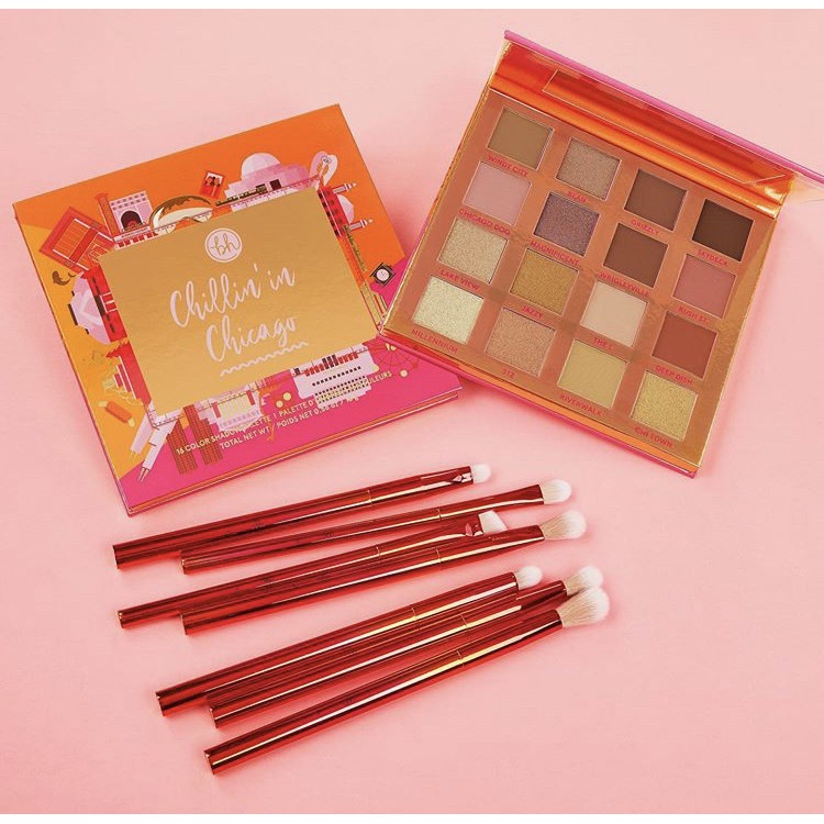 Bộ cọ BH Cosmetics Chillin' In Chicago 7 Piece Eyes Brush Set