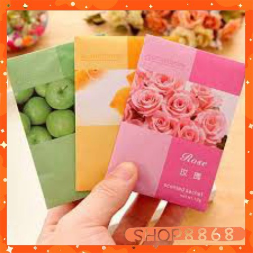 Túi thơm chống mốc mini hoàng đạo và hoa -shop8868 (mùi ngẫu nhiên)
