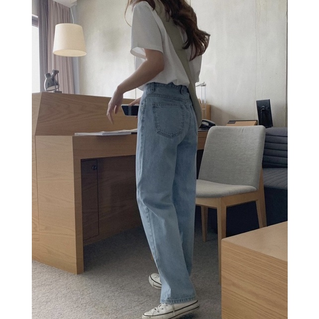 QUẦN JEANS FORM ĐỨNG ỐNG (DALMI JEANS)