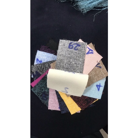Vải tex mì nhiều màu