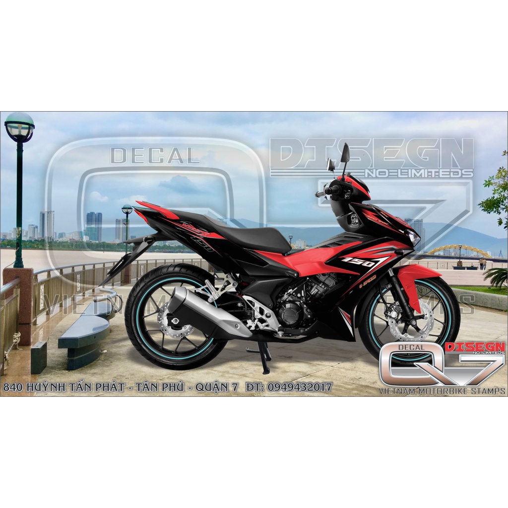 TEM RỜI WINNER X ĐỎ ĐEN