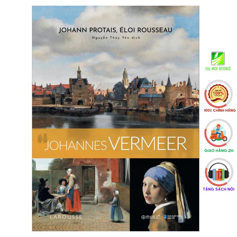 Sách - Danh họa thế giới Johannes Vermeer [AlphaBooks]