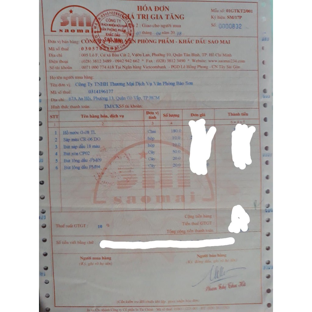 Bút bi Thiên Long 061 xanh