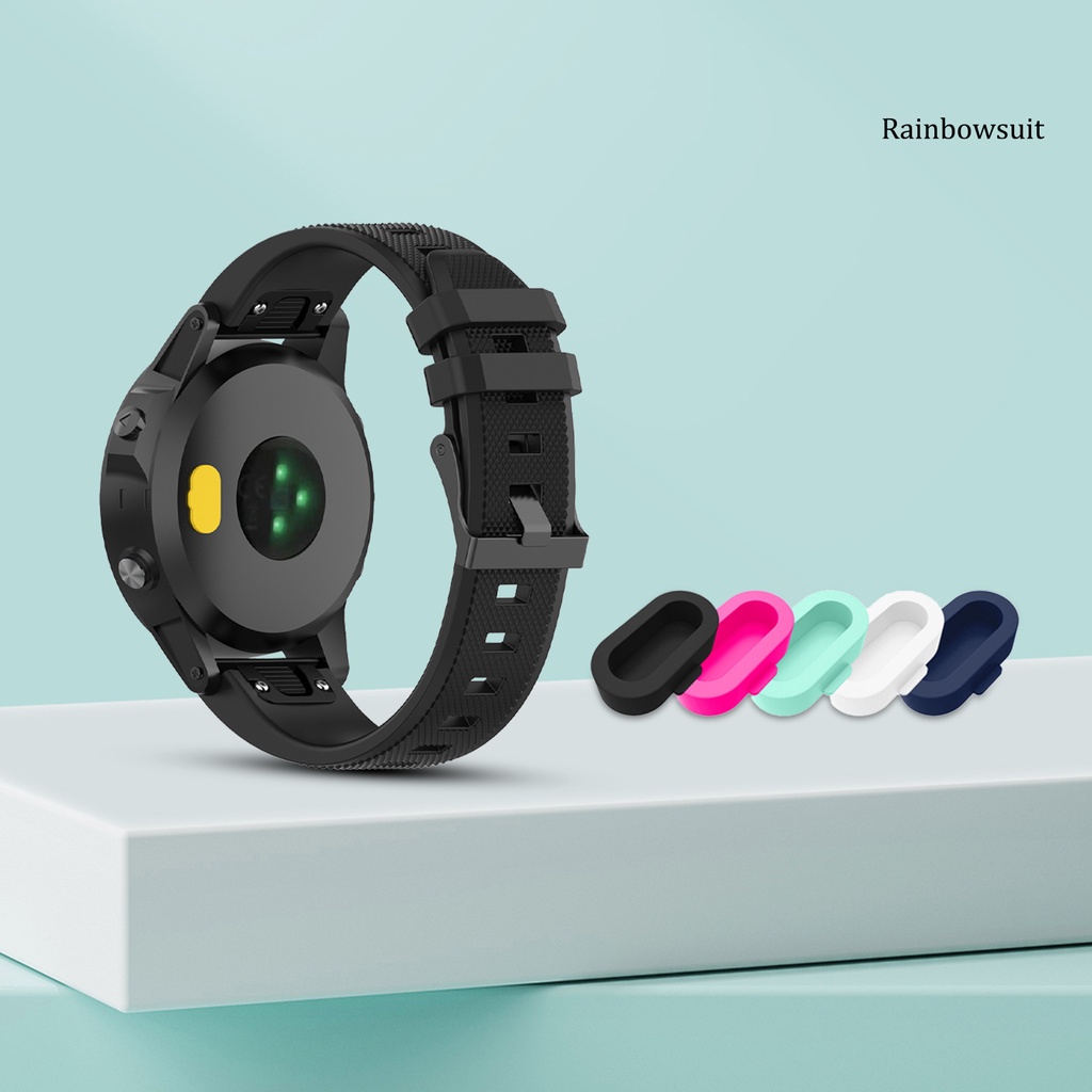 Set 10 Nắp Silicone Đậy Cổng Sạc Đồng Hồ Garmin Fenix 5S/5S Plus/6/6S/6X
