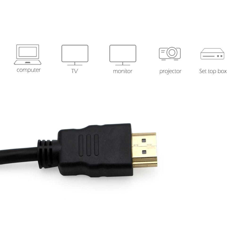 Dây Cáp HDMI Nối Dài Chuyển Đổi Đầu Đực Sang Đầu Cái Cho HDTV HDMI