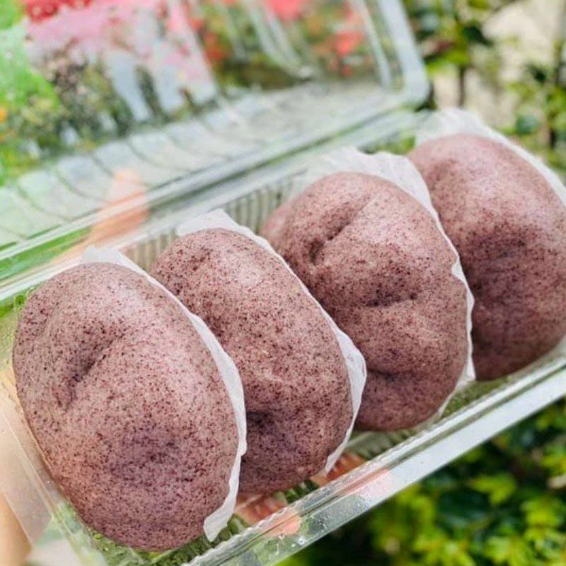 Bánh bao gạo lức hộp 4 cái lớn 89
