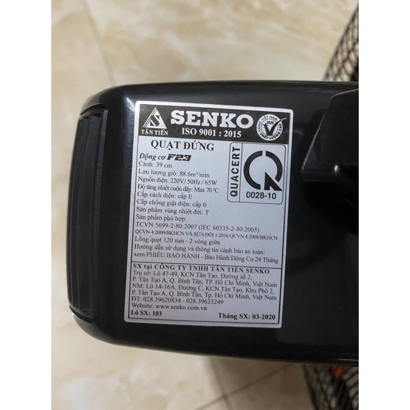 Quạt đứng thân sắt Senko F23 - 7 cánh | BigBuy360 - bigbuy360.vn