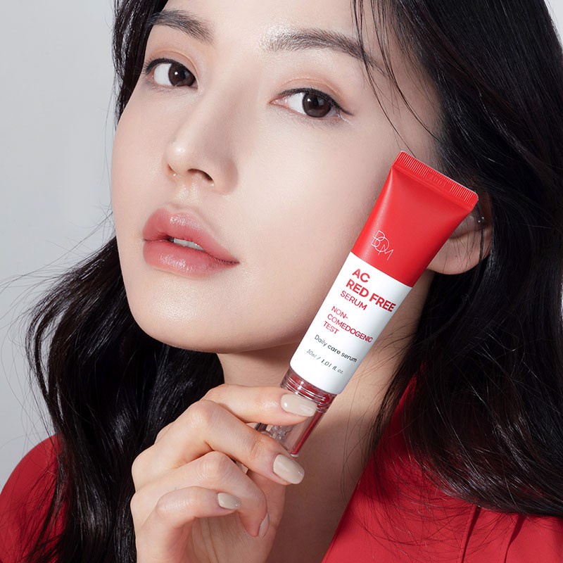 Tinh Chất Ngăn Ngừa Mụn Đỏ B.O.M AC Red Free Serum 30ml
