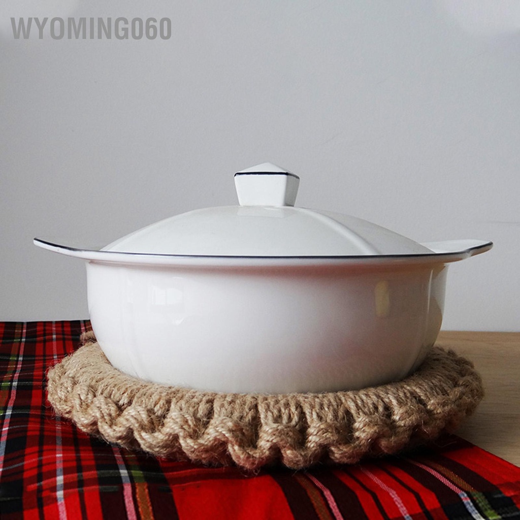 [Hàng Sẵn] đệm cách nhiệt, đan dây thép cách nhiệt, đệm đệm cách nhiệt, đệm chảo 【Wyoming060】