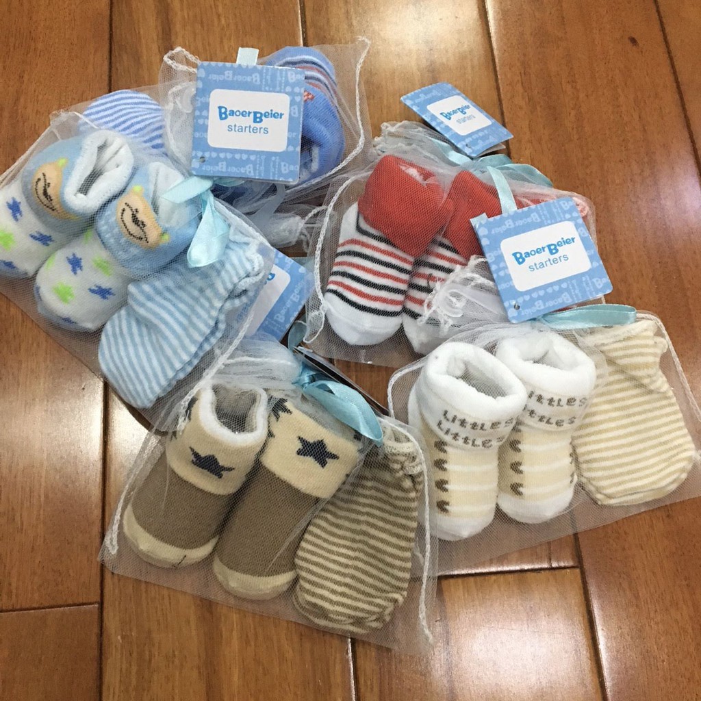 SET BAO TAY + BAO CHÂN CHO BÉ TỪ 0-3 MONTH