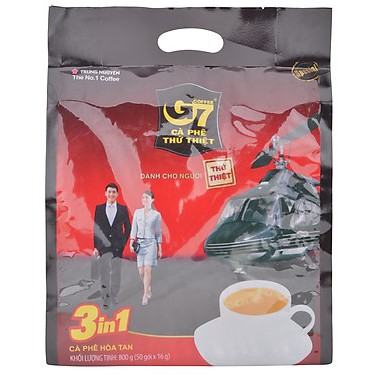 Cà phê Trung Nguyên G7 3in1 bịch 50 gói x 16gr