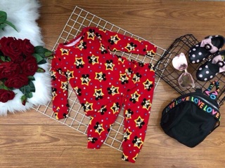 Combo 4 bộ cotton borip bé gái/bé trai 