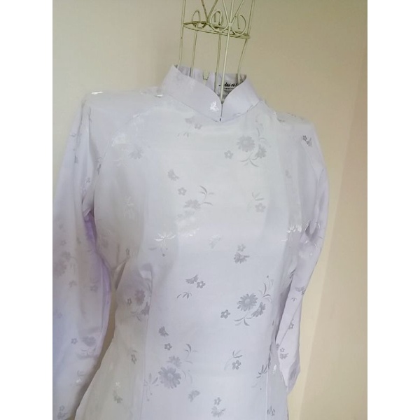 ÁO DÀI GẤM NỮ SINH CAO CẤP KÈM QUẦN