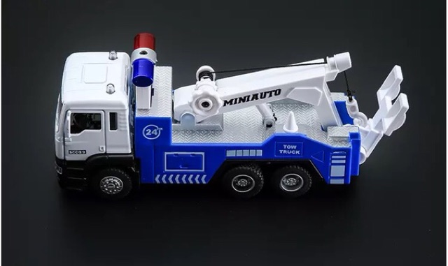 Mô Hình Xe Công Trình Cônh Cộng Miniauto 1:50 Nhiều kiểu Xe bồn xe rác xe quét đường xe tải xe cẩu xe ben