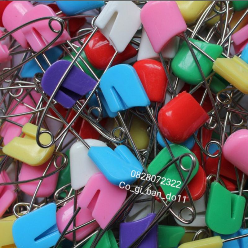 Kim Tây Đầu Mũ An Toàn Màu Sắc Ngẫu Nhiêu Xâu 10 Cây.