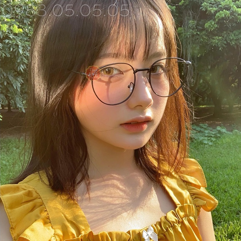 Lens cho Mắt Thở Honey Brown 0 - 8 độ