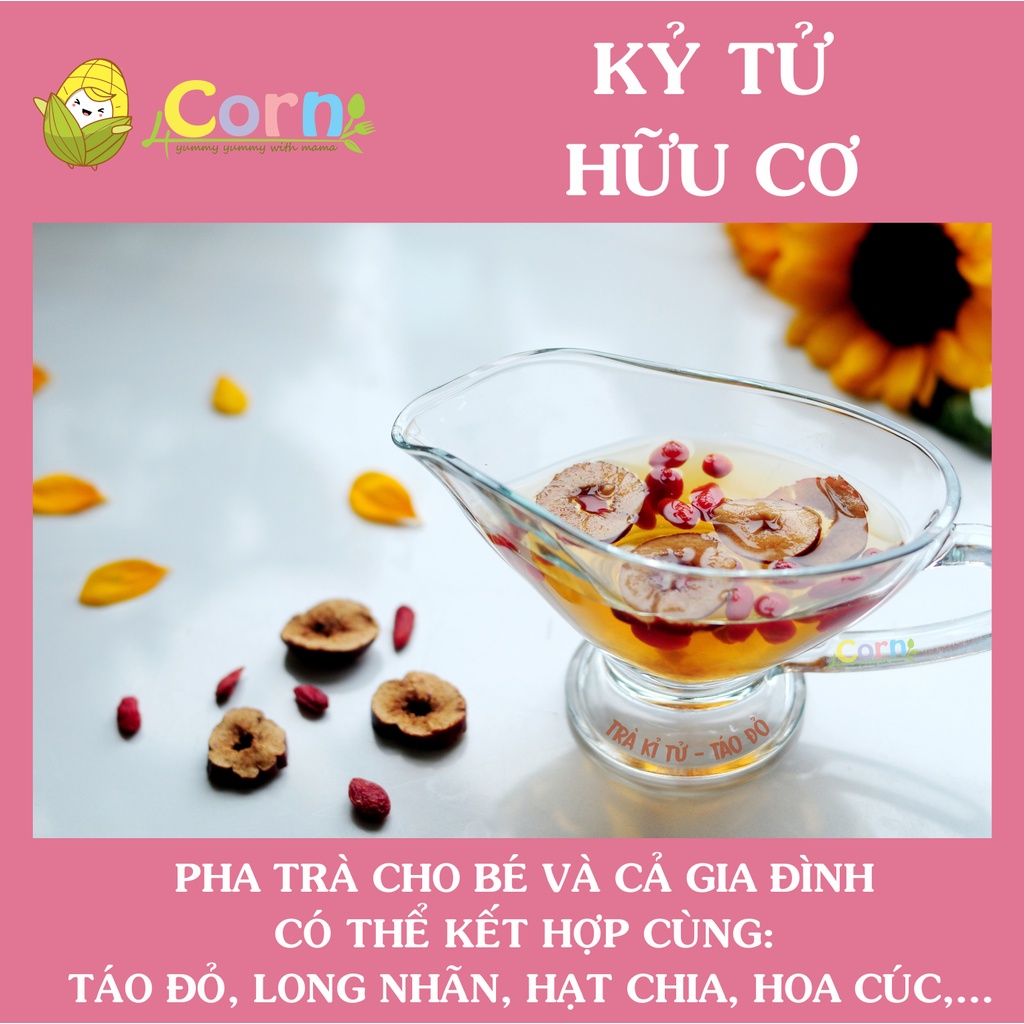 Kỷ tử hữu cơ Green Nature - Cho bé 6m+