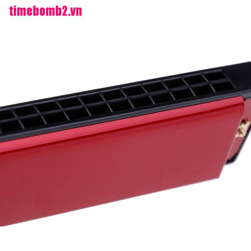 Kèn Harmonica 24 Lỗ Chuyên Nghiệp Cho Người Mới Bắt Đầu