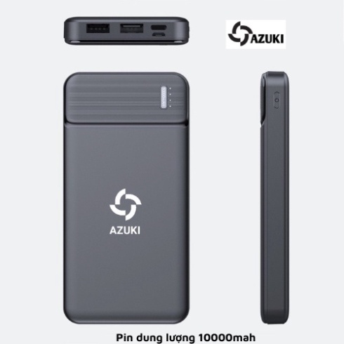 ⚡️  PIN SẠC DỰ PHÒNG AZUKI 10000MAH CHO ÁO SƯỞI ẤM AZUKI ⚡️ CỰC BỀN BH12 THÁNG - HAKARA