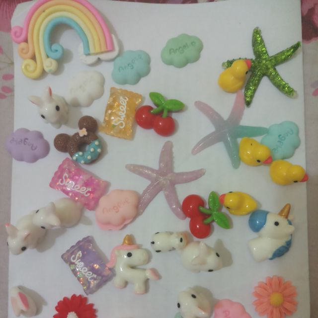Charm nguyên liệu làm slime ( có thể chọn mẫu)