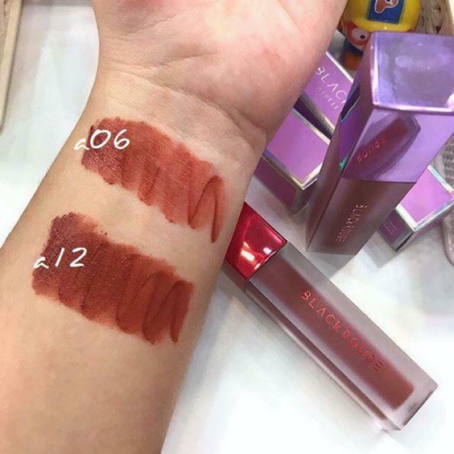 Son Kem Lì Cho Mùa Thu - Đông Black Rouge Air Fit Velvet Tint chính hãng Hàn Quốc