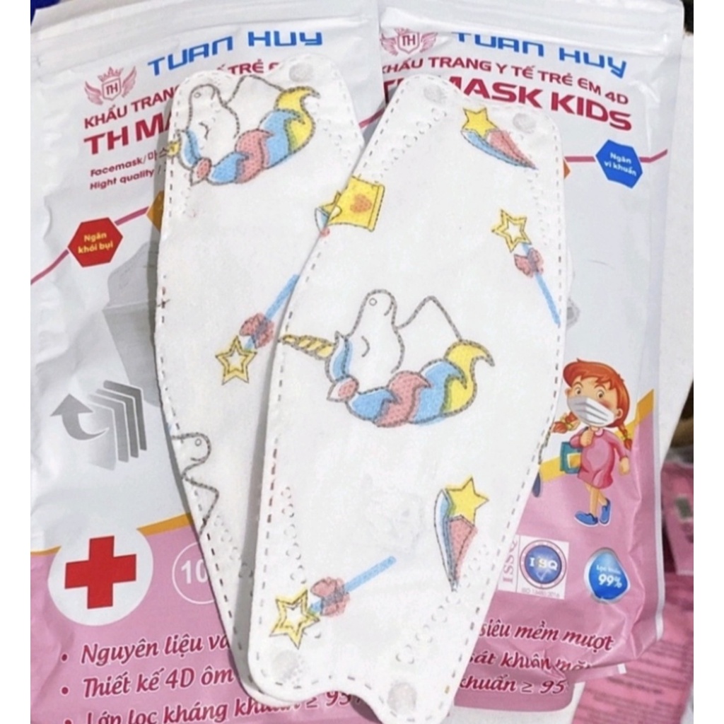 KHẨU TRANG KF94 BÉ TUẤN HUY BỊCH 10 CÁI CÔNG NGHỆ HÀN QUỐC | BigBuy360 - bigbuy360.vn