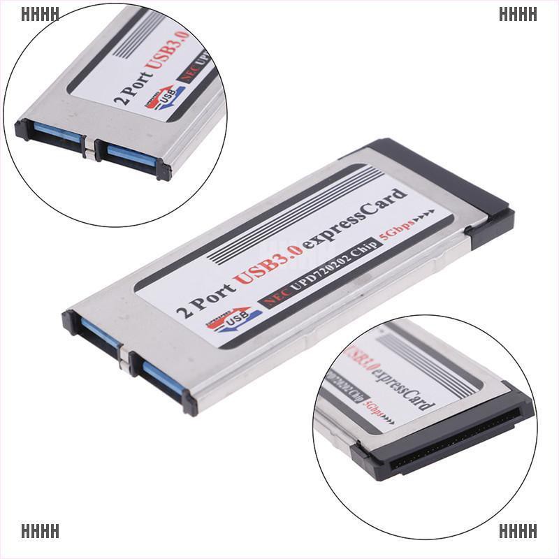 Card Mở Rộng 2 Cổng Usb 3.0 34mm / 54mm Cho Laptop