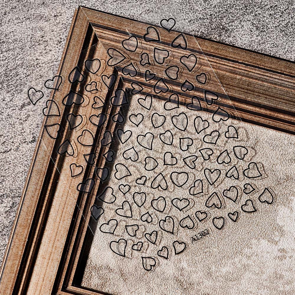 Miếng Dán Trang Trí Móng Tay In Chữ out love DIY