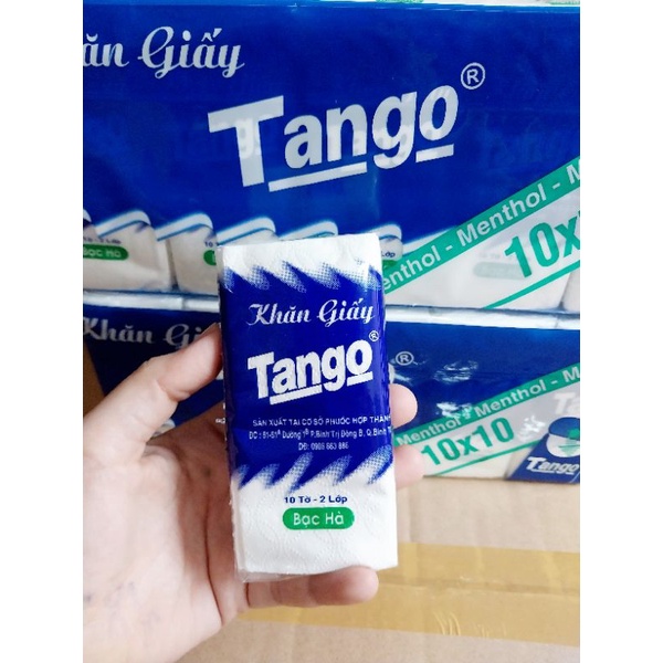 Giấy Tango 10 Tờ 2 Lớp Gói Nhỏ Tiện Lợi.