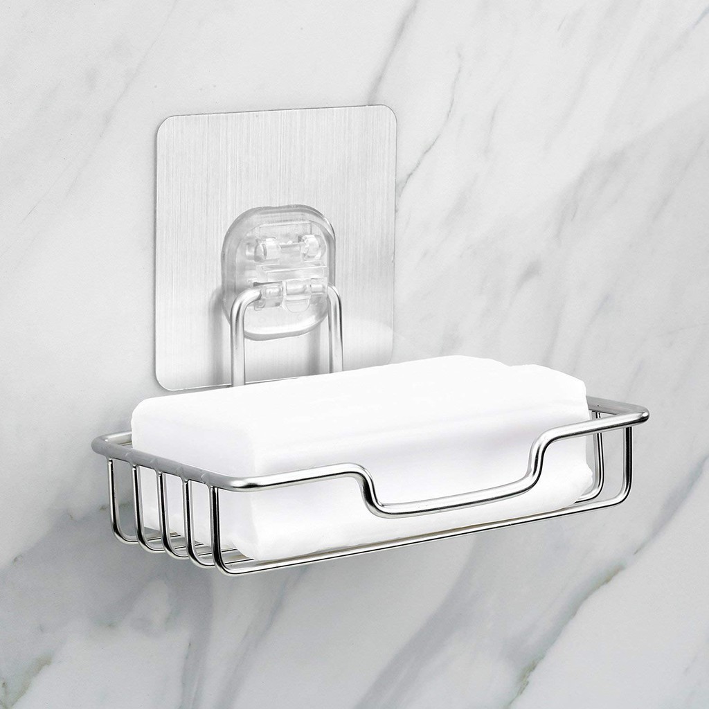 Giá để xà bông - Kệ để xà bông trong nhà tắm không cần khoan đục