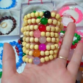 Vòng dâu mix hạt đá phong thủy giá sỉ
