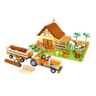 Đồ Chơi Lắp Ráp Ausini 28901 Nông Trại Vui Vẻ - Chăn Nuôi
